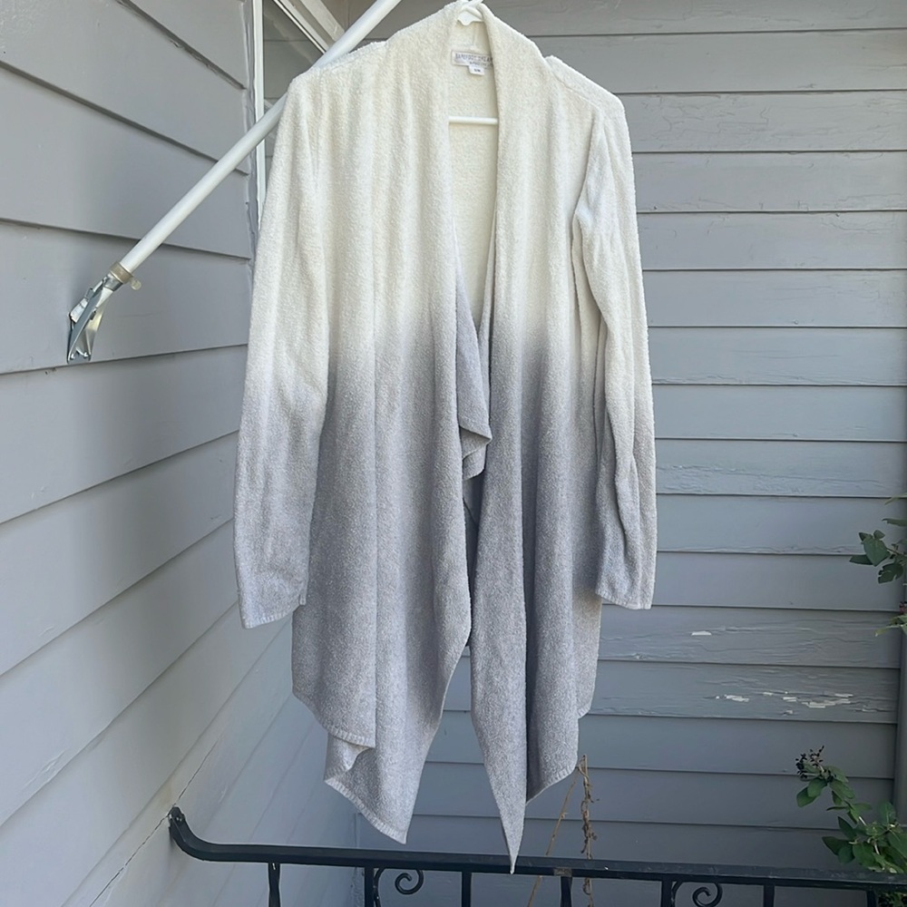 Barefoot Dreams Bamboo Chic Lite Ombre Calypso Wrap Cardigan s/m